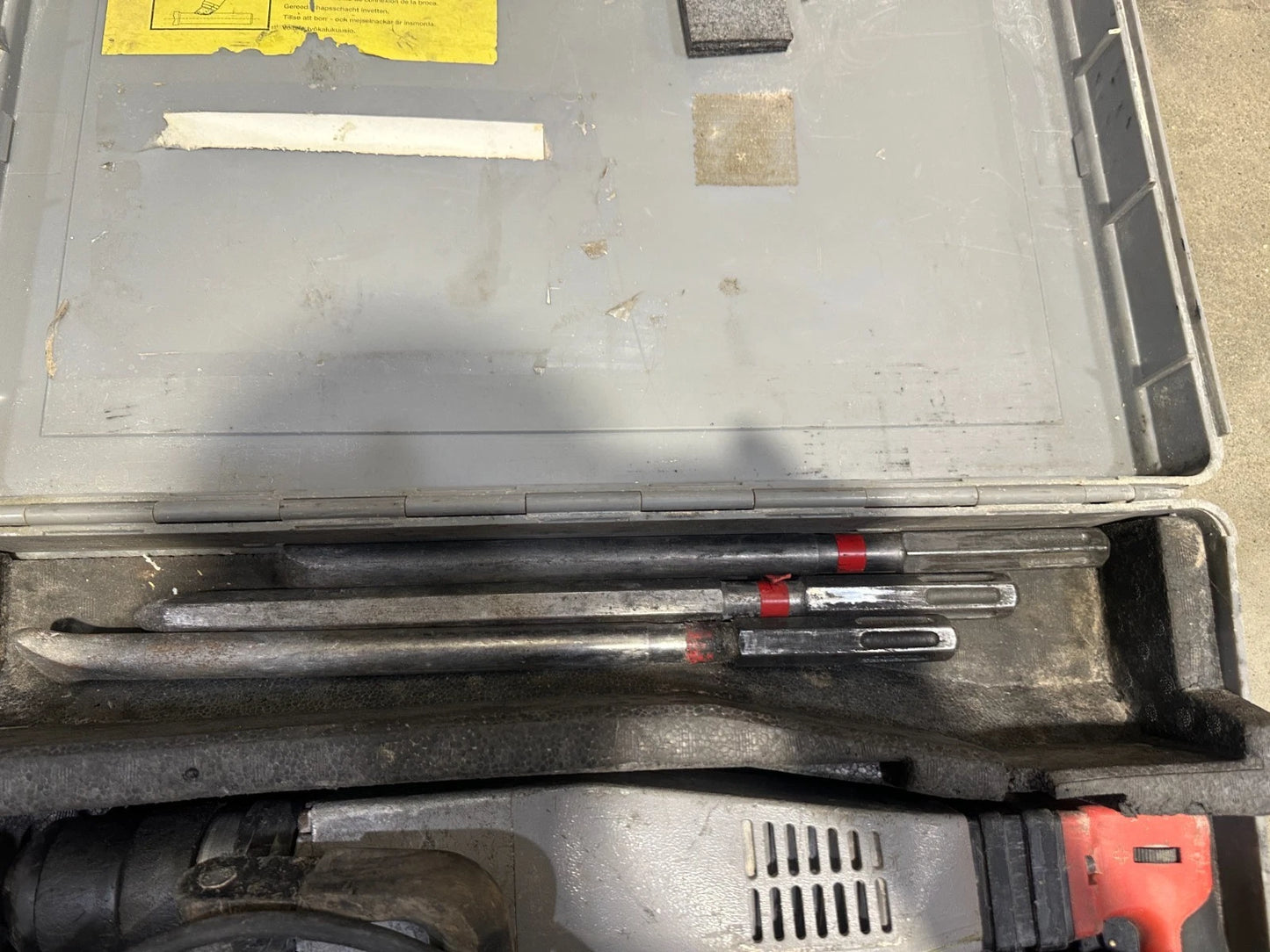 DUSS Abbruchhammer PK 160 A Set Meißelhammer 9,8kg - 6-Kant 1300 Watt