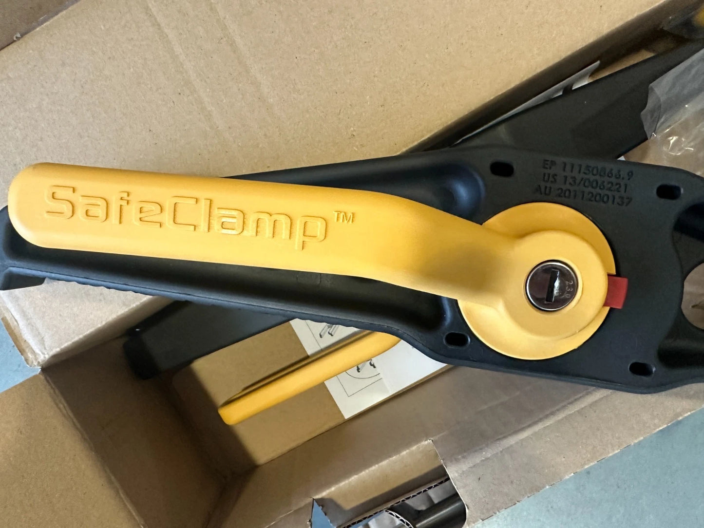 Rhino RAS21 SafeClamp Leitersicherung Leiterklemme 1 Paar/2 Stück Leiterhalter 5060191574068