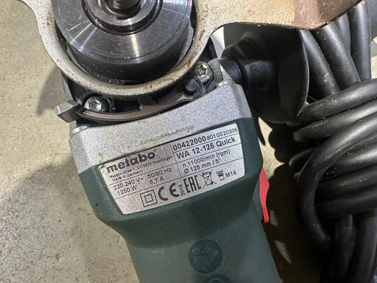Metabo WA 12-125 Quick Winkelschleifer  Nr.133