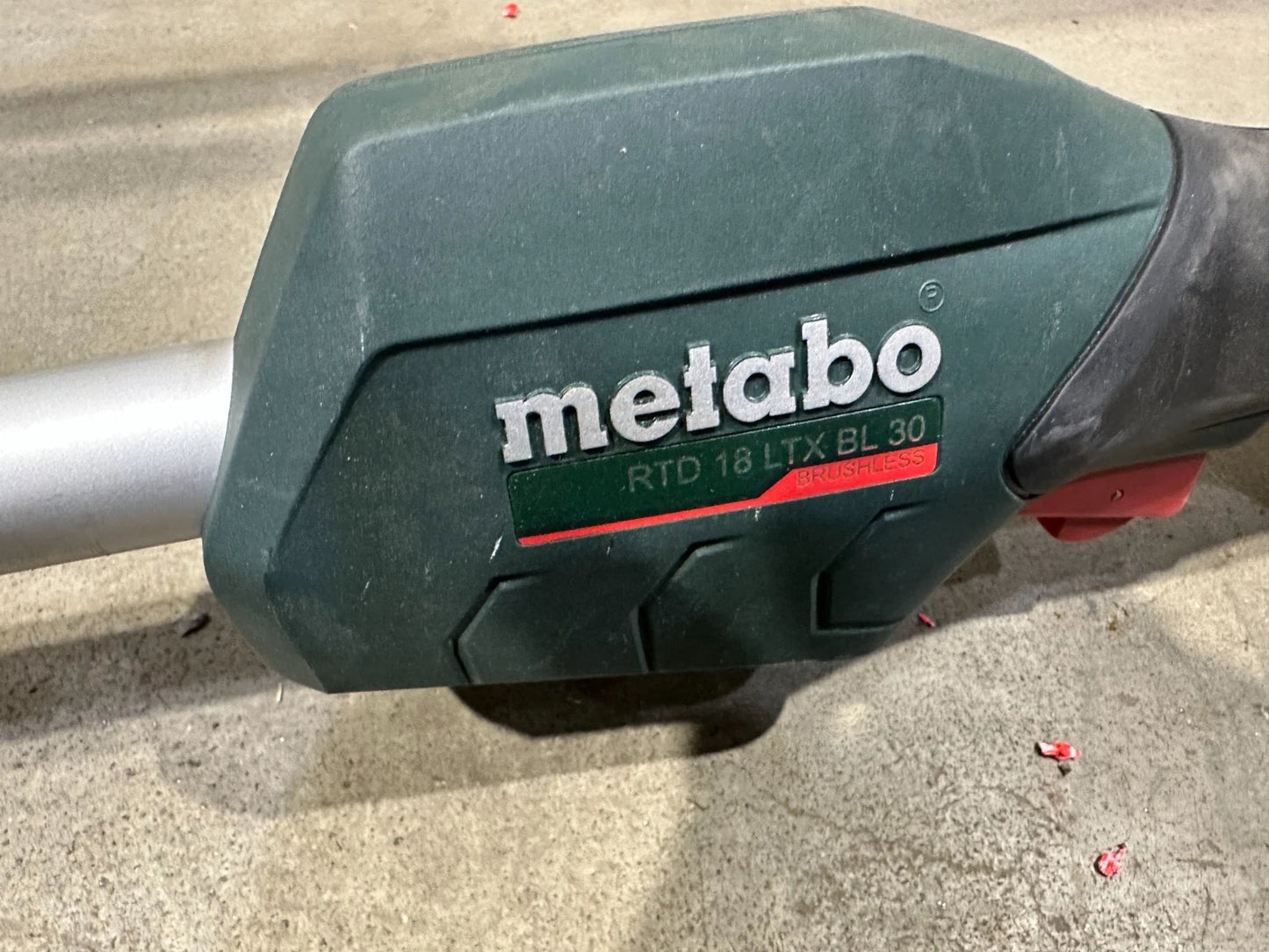 Metabo RTD 18 TLX  BL 30 Akku-Rasentrimmer+MA-HS 50 Heckenscheren-Aufsatz Nr.125 4061792204119