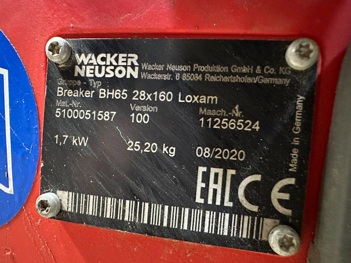 Wacker BH 65 Bjr. 2020