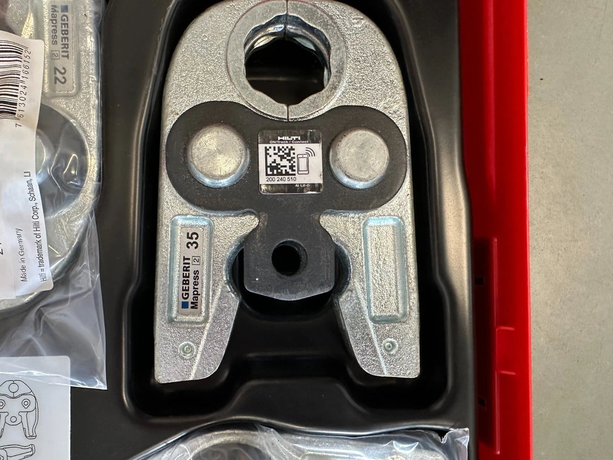 Hilti PS M Presszange Pressbacken Kontur M Ø 15 18 22 28 35 auch Geberit Mapress