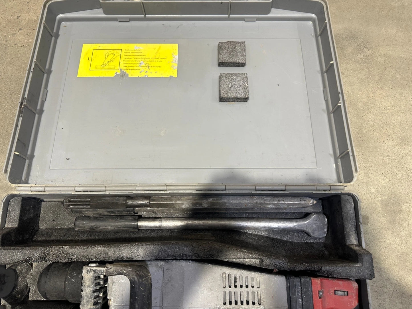 DUSS Abbruchhammer PK 160 A Set Meißelhammer 9,8kg - 6-Kant 1300 Watt