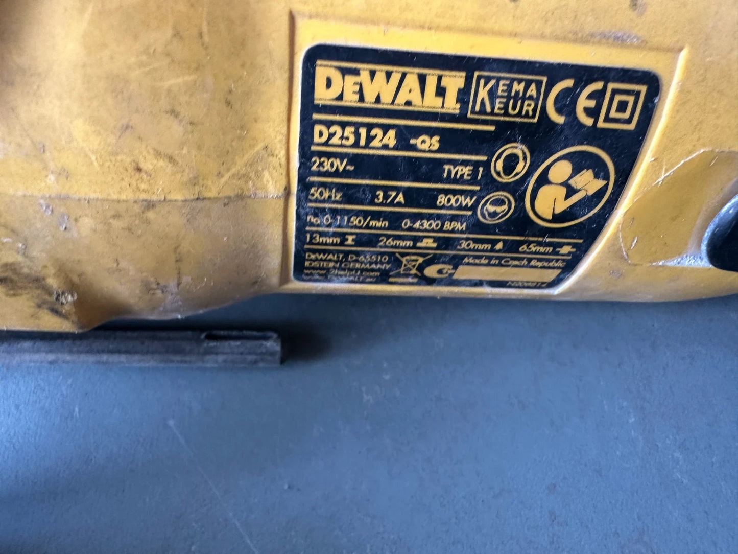 DeWalt D25124 Bohrhammer / Winkelschleifer D28151 QS / DeWalt 18V akkuschrauber
