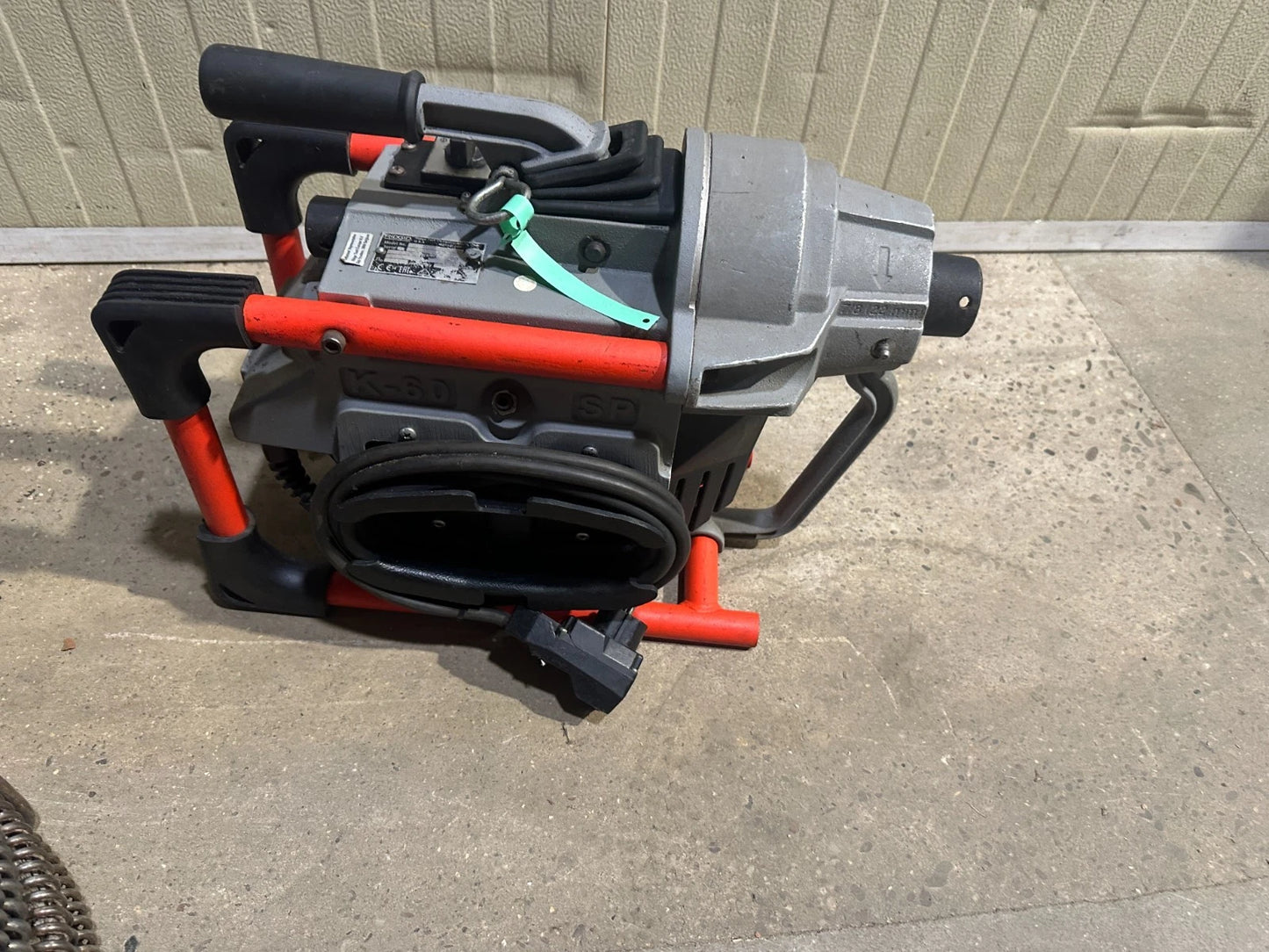Ridgid K60SP Rohrreinigungsmaschine mit 22 mm Spirale