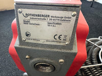 Rothenberger R600 Vario Clean  18V 8.0Ah Rohrreinigungsmaschine Komplett