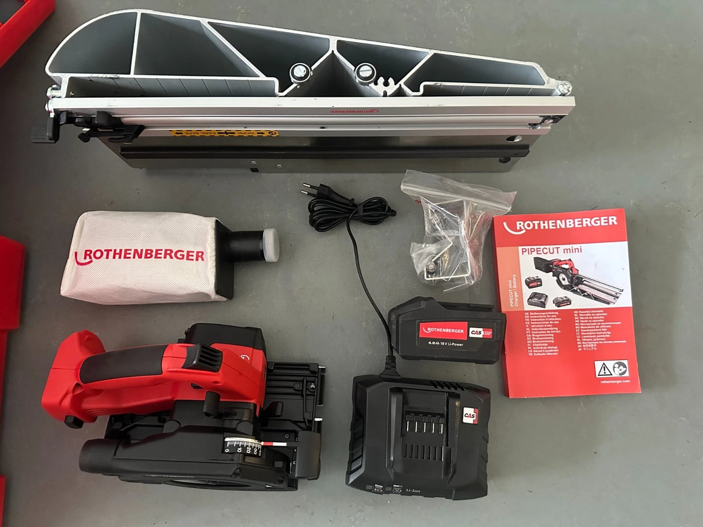 Rothenberger Pipecut MINI Akku Rohrschneider