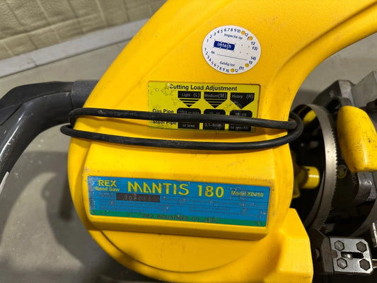 REX Mantis 180 Rohr Säge