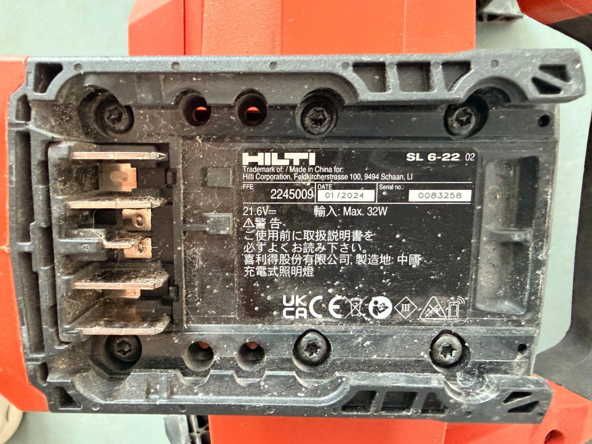 Hilti LED-Arbeitsleuchte SL 6-A22 Baujahr 2024