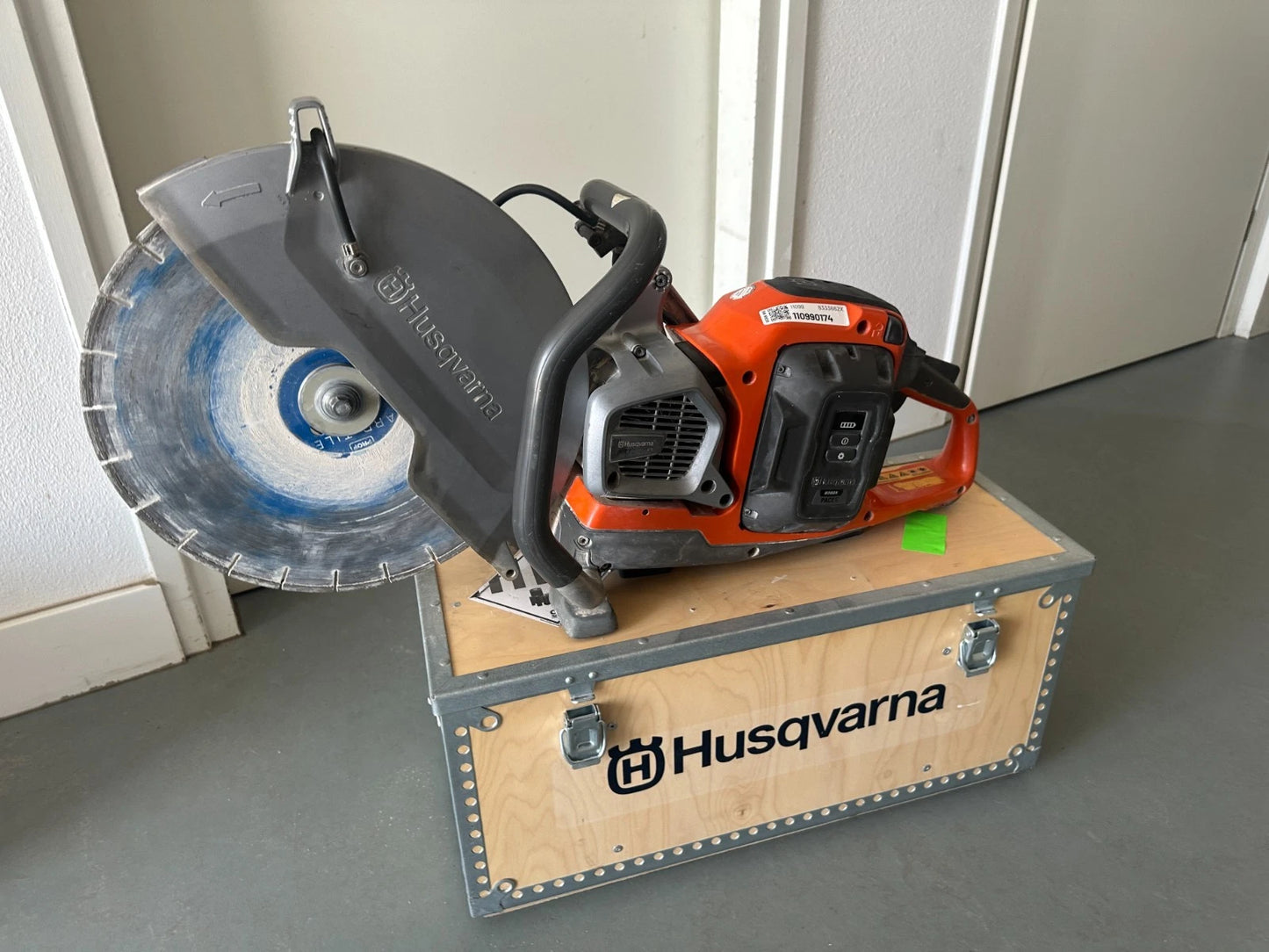 Husqvarna Akku Trennschleifer K1 PACE  inkl.Akku B380X+Ladegerät PACE 2022