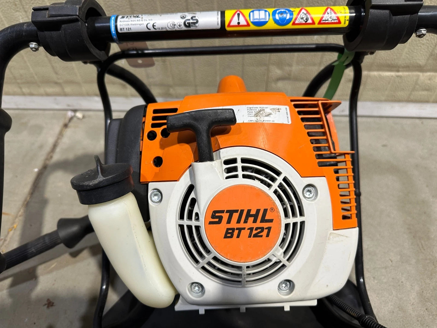 Stihl BT 121 Erdbohrer Pfahlbohrer 8569