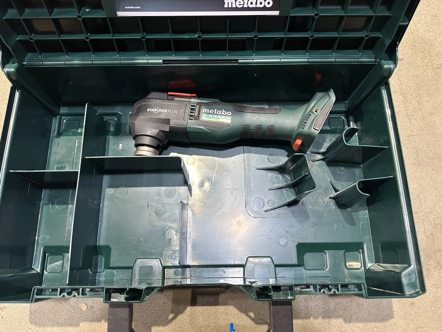 Metabo Akku Multitool Multi-Cutter MT 18 LTX BL QSL  Solo Metabox  Nr.151
