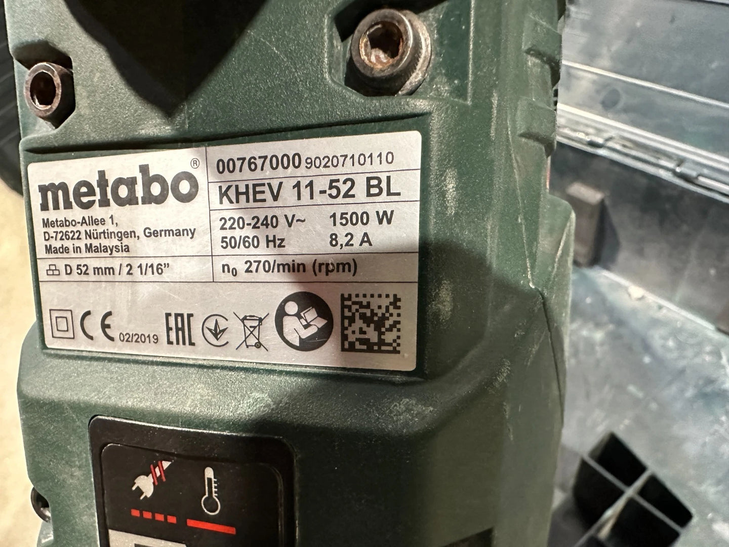 Metabo KHEF 11-52 BL Kombihammer 1500W Nr.66