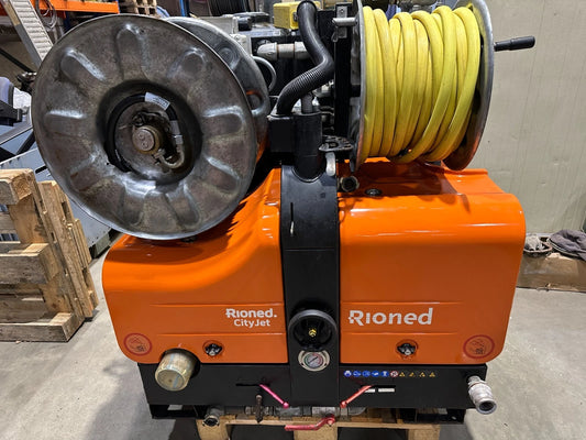 Rioned CityJet Rohrreinigungsmaschine 200bar-60l/m Einbaumaschine Fernbedienung