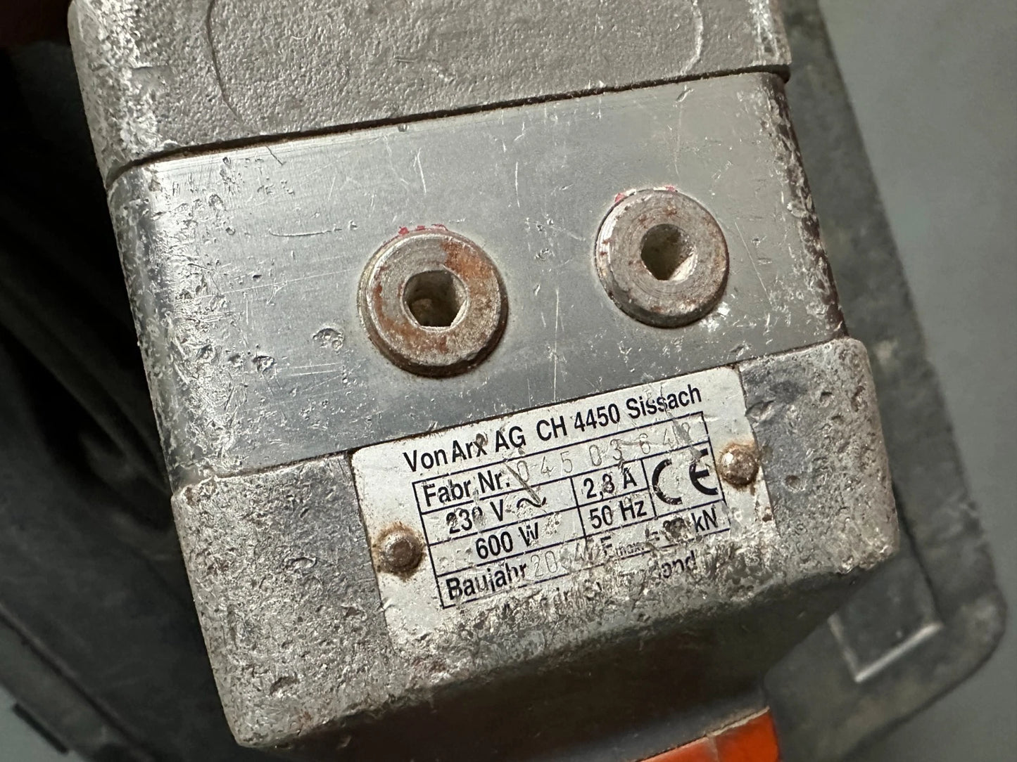 Viega Nussbaum Typ 2 Pressmaschine