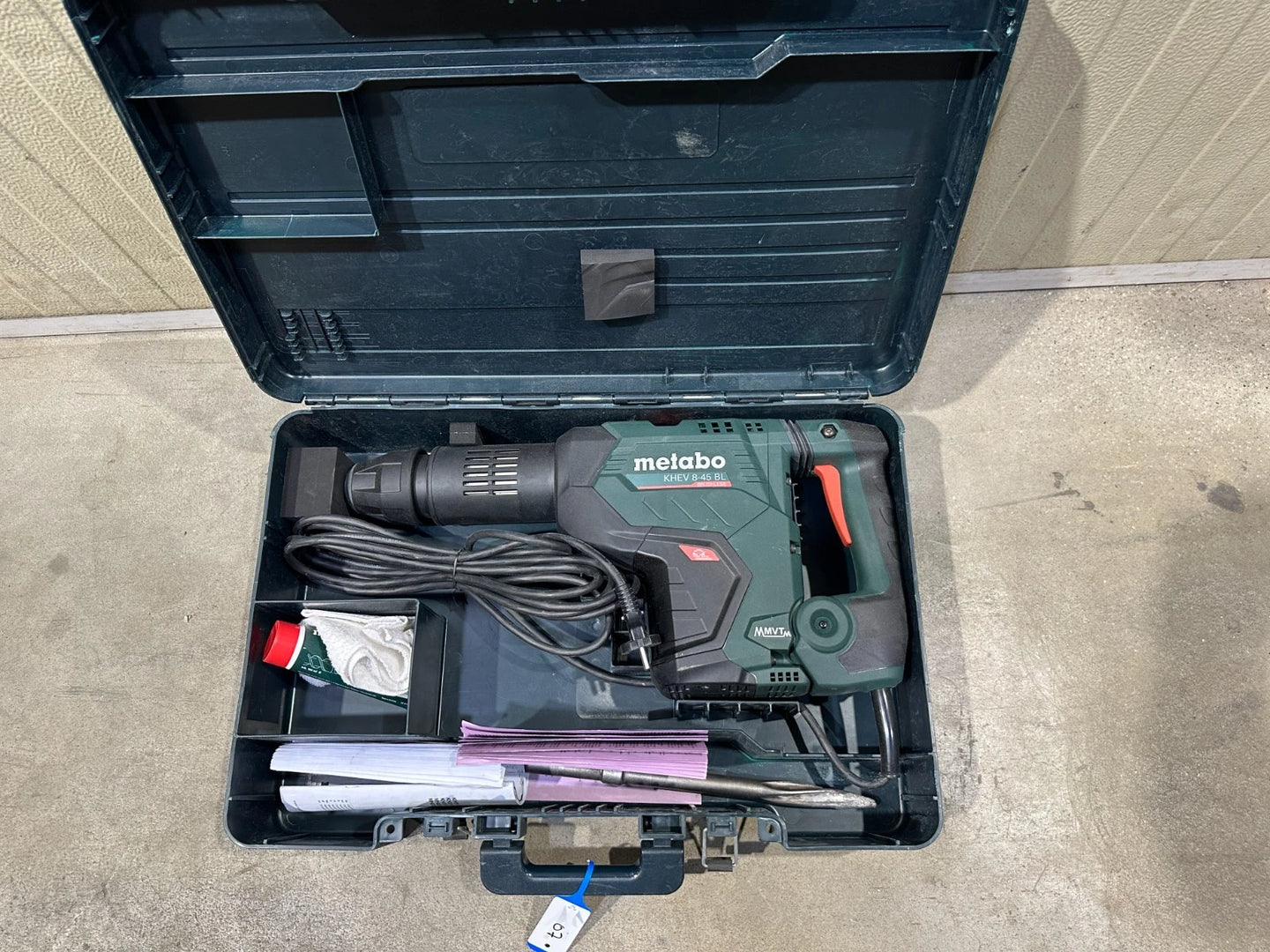 Metabo KHEF 8-45 BL Kombihammer 1500W Vorführgerät Nr.67
