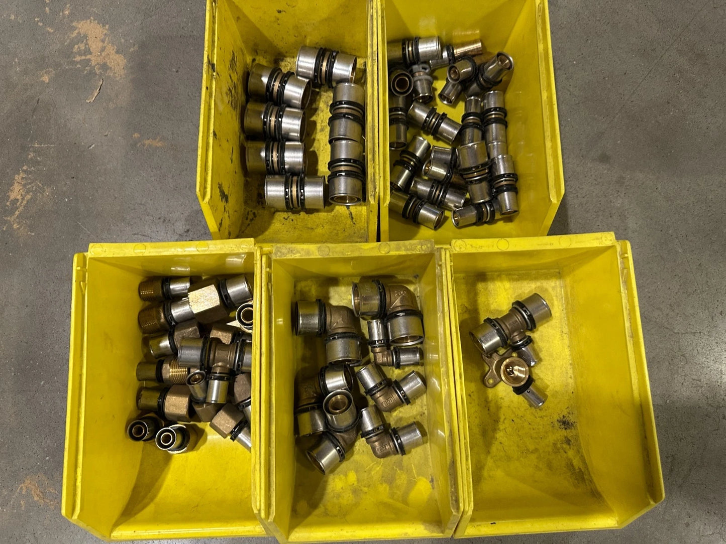 Pressfittingen DVGW System für Mehrschichtverbundrohr