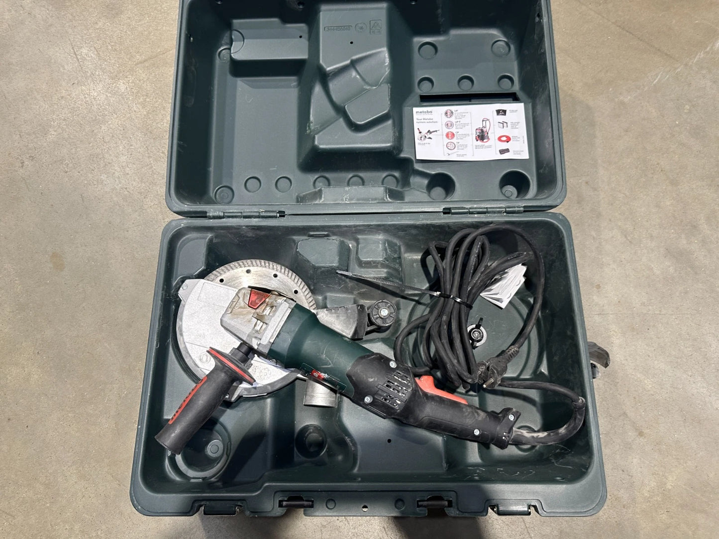 Metabo WE 19-180 Quick RT Winkelschleifer