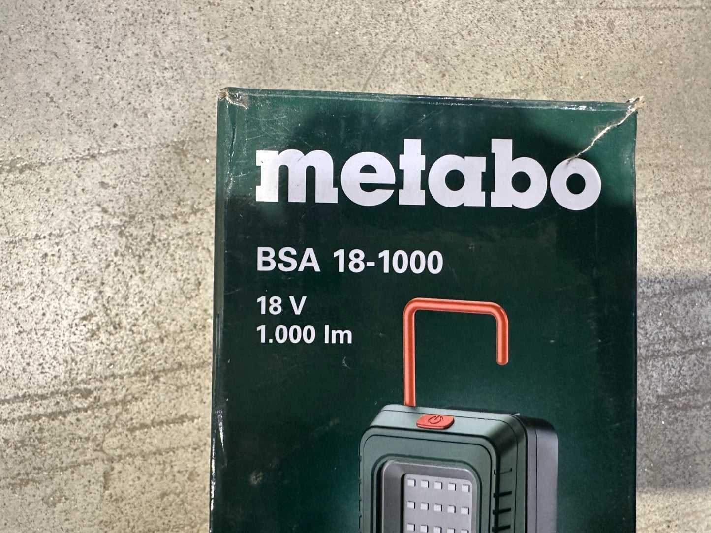 Metabo  BSA 18-1000 Baustrahler 1000 lm 601508850 Nr.144