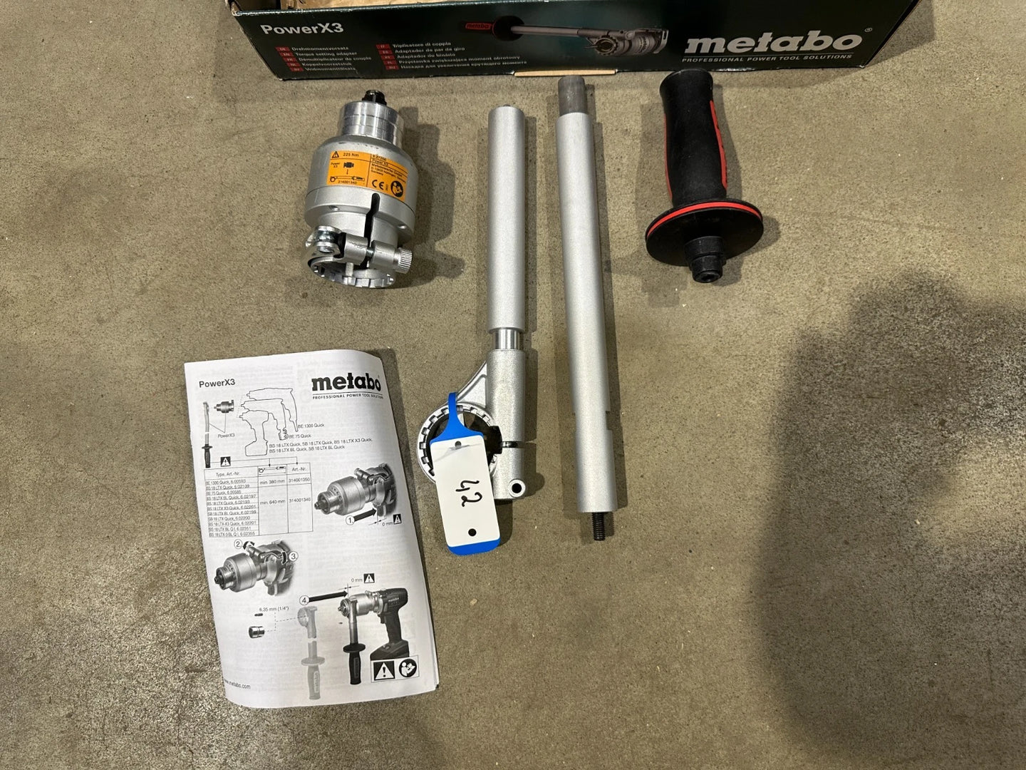 Metabo Power X3 225Nm Vorsatz Nr.42