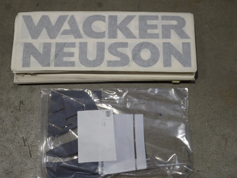 compare product 2x Original Wacker Aufkleber LOGO 160mmx470mm
