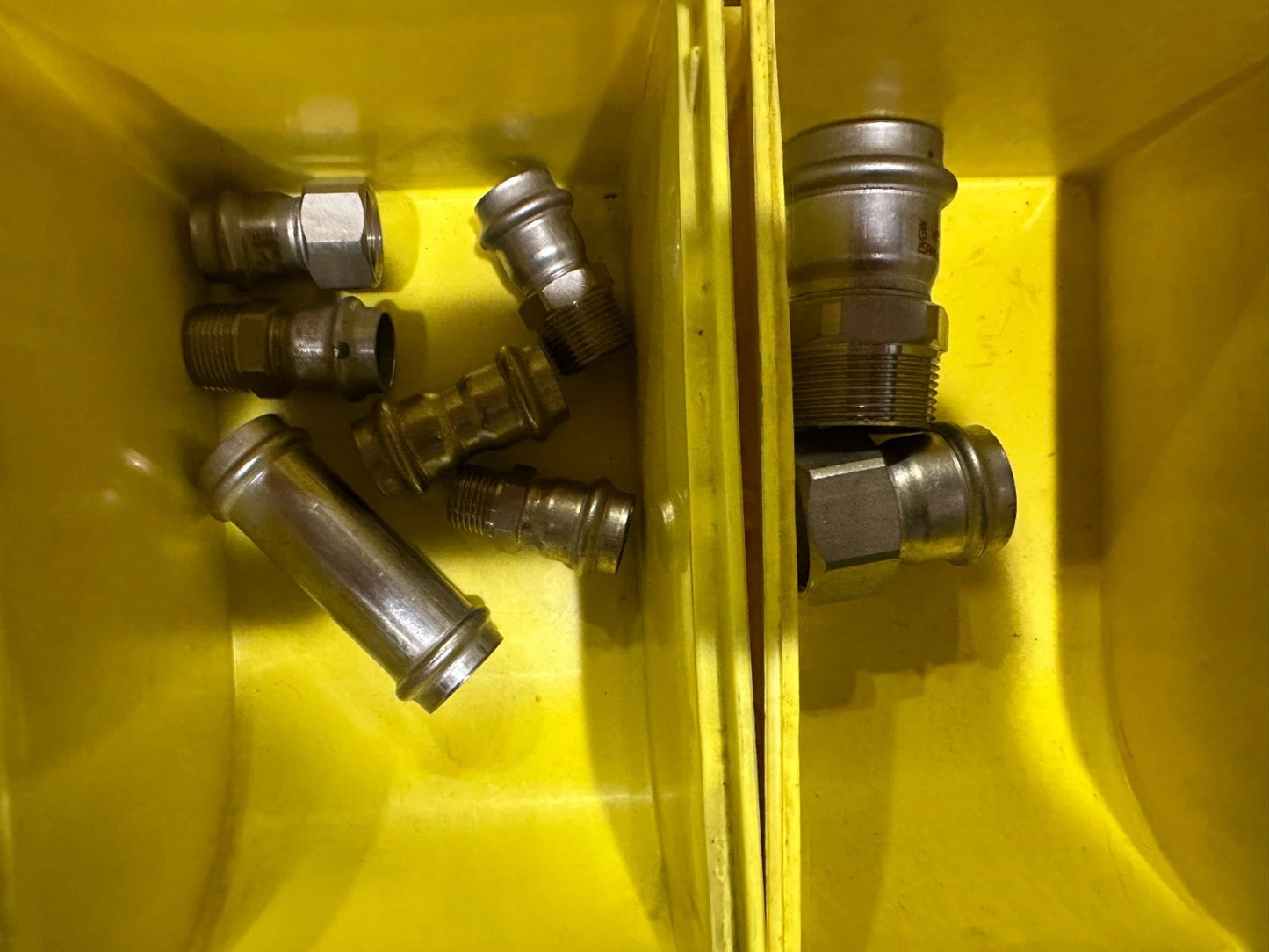 Pressfittingen Viega Sanpress Inox Edelstahl