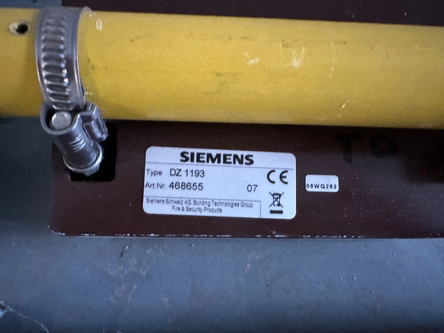 Siemens DZ 1193    RE 6 T Siemens  Smoke detector