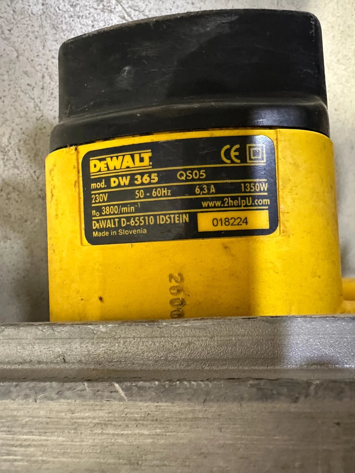 Dewalt DW 365 Säge Handkreissäge Kreissäge 1350 Watt 230V