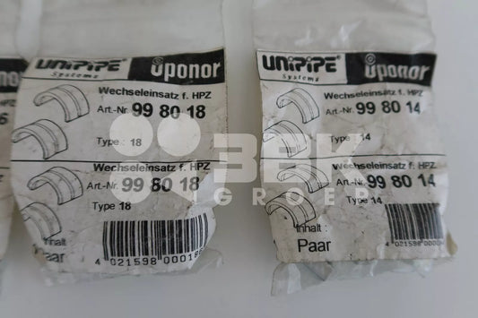 Uponor Wechseleinsätze UP14 16 18 und 20  NEU