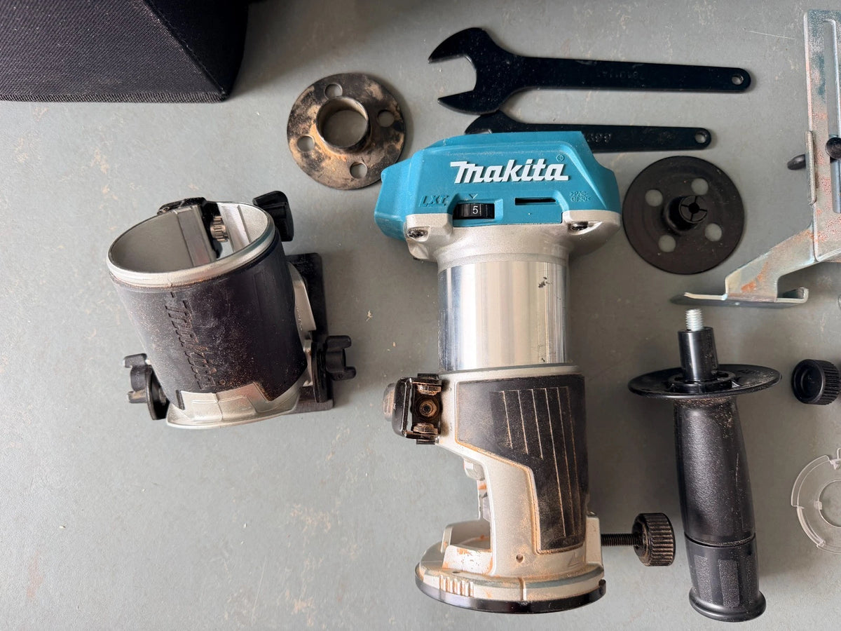 Makita DRT 50  ZJX2 Akku Multifunktionsfräse 18 V ohne Akku/Ladegerät