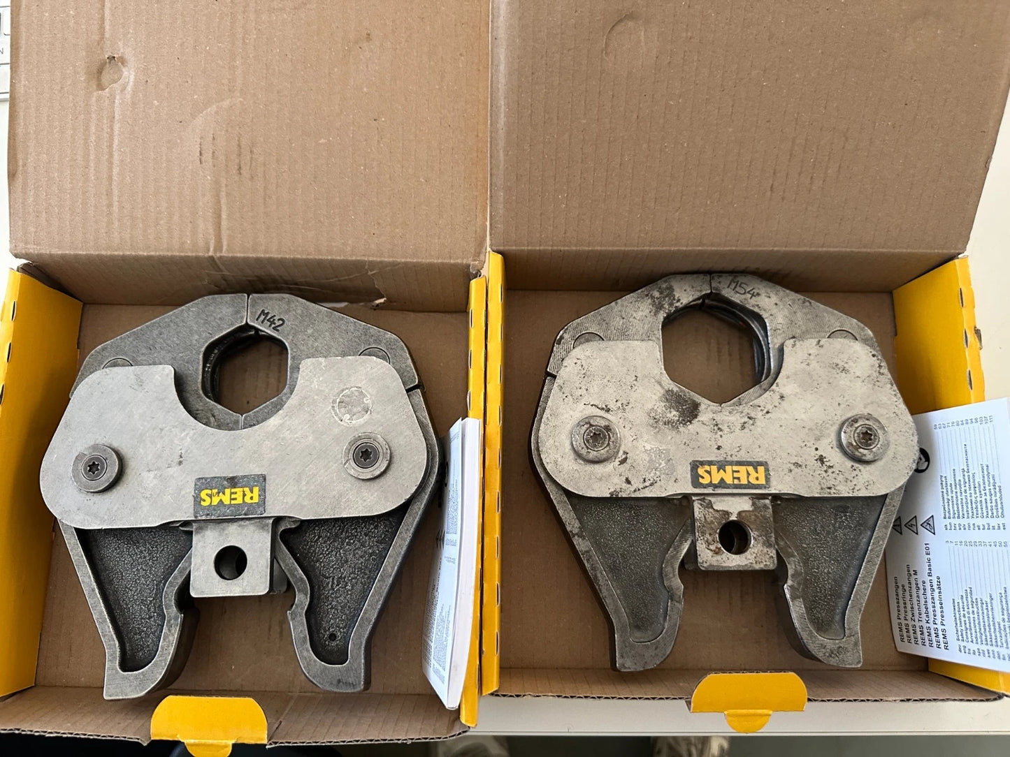 Rems Pressbacken M42 M54 für Mapress Fittinge, Presszange Pressmaschine
