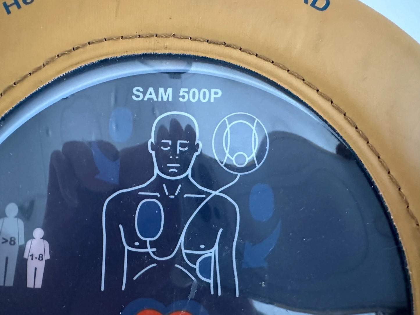 AED HeartSine SAM 500P Defibrillator bis 05-2027