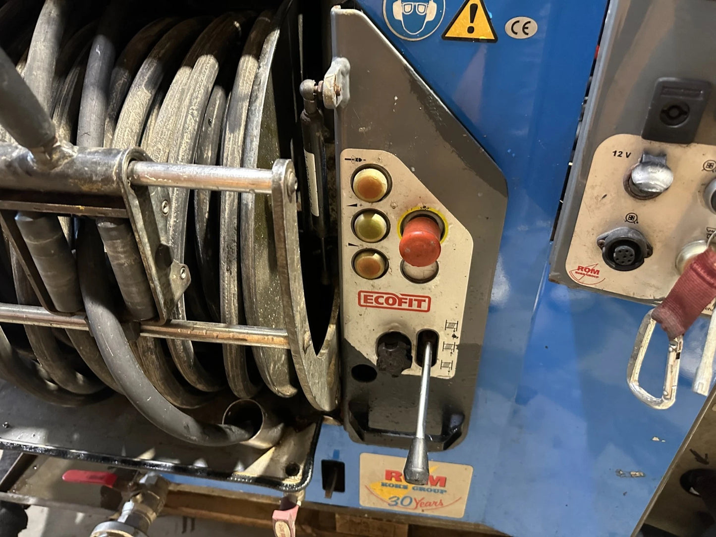 Rom Ecofit Rohrreinigungsmaschine 150bar-100l/m Einbaumaschine Funkfernbedienung