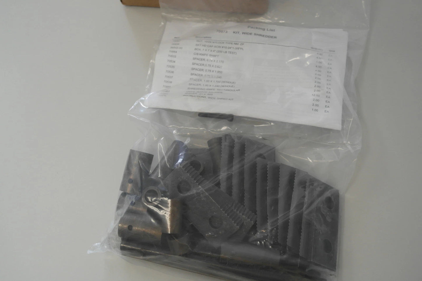 Bear Cat Schneidermesser Ersatzmesser #70973 /SC3265, SC3342, SC3305 SHREDDER