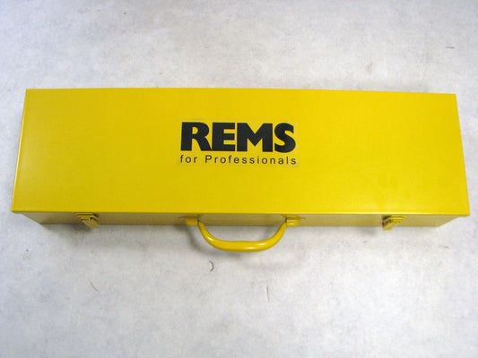 REMS EVA Metall koffer für Schneidköpfe 1/4" - 1 1/4" Amigo 2 nur Koffer id.133