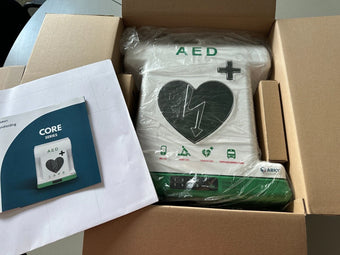 compare product AED ARKY Core Plus Wandkasten für draußen (Heizung/Kühlung)  Defibrillator NEU