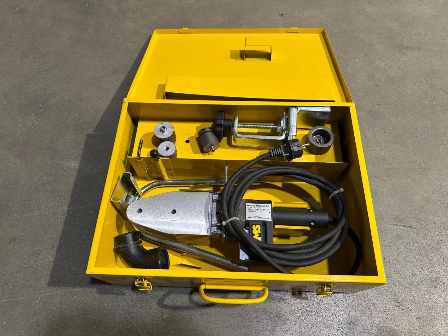 Rems SMSG 63 EE lasapparaat voor verwarmingselementen