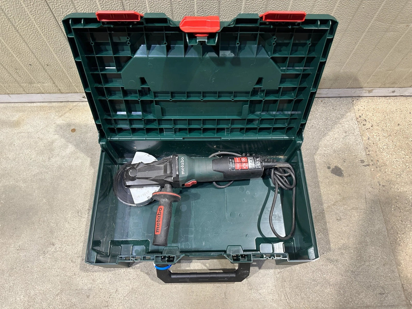 Metabo WEVF 10-125 QUICK INOX Flachkopf-Winkelschleifer Nr.89 4007430275677