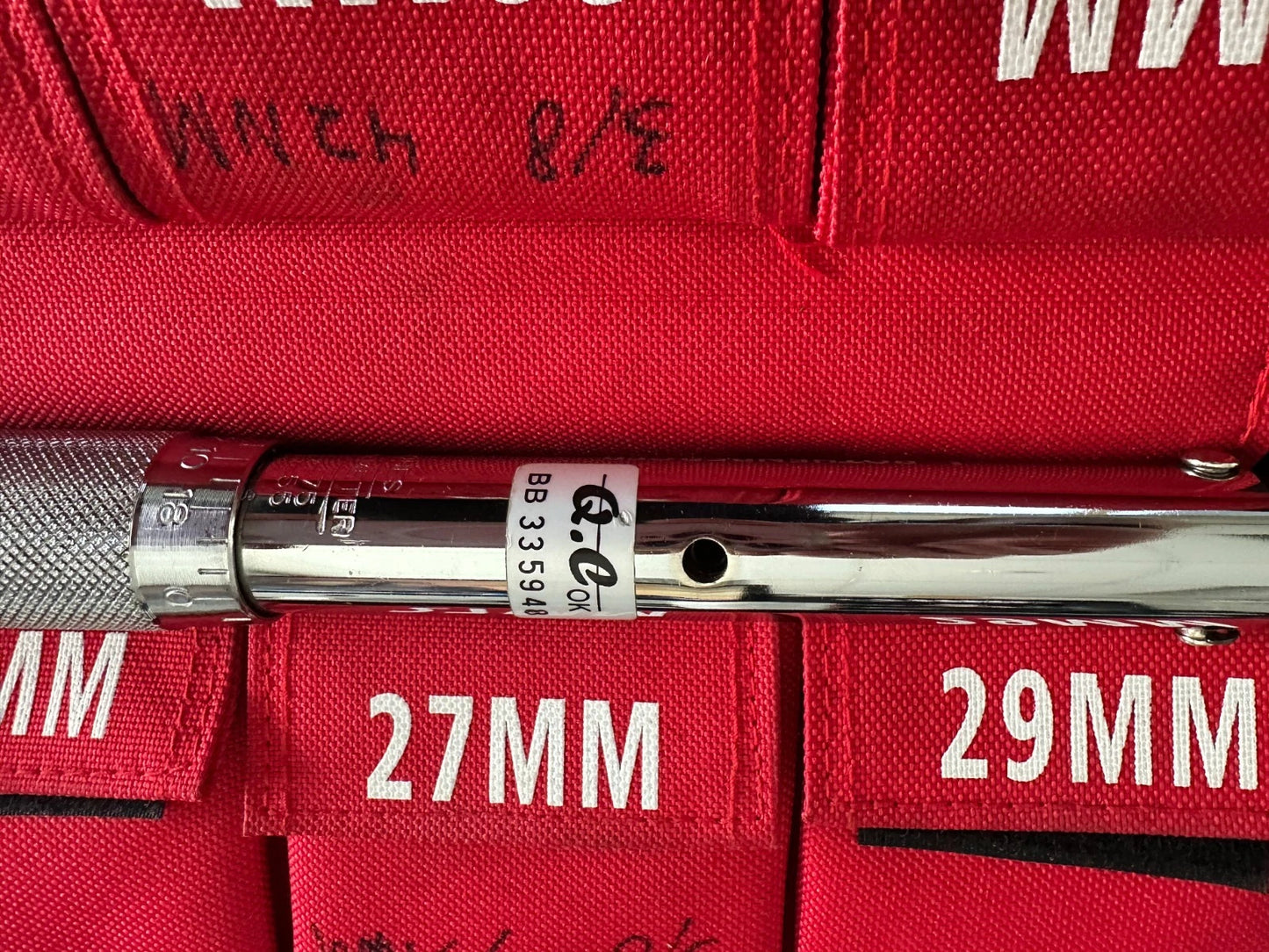 Rothenberger 175001 Drehmoment-Gabelschlüssel-Set 14 - 77 Nm Vorführgerät