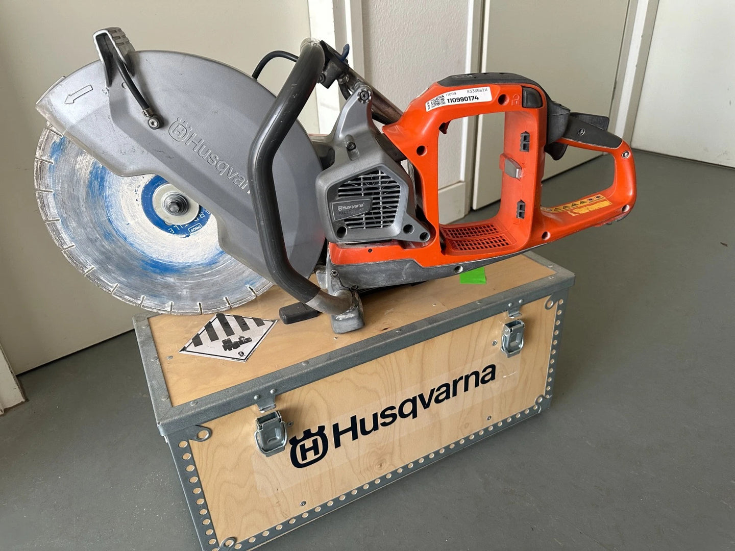 Husqvarna Akku Trennschleifer K1 PACE  inkl.Akku B380X+Ladegerät PACE 2022