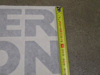 2x Original Wacker Aufkleber LOGO 160mmx470mm