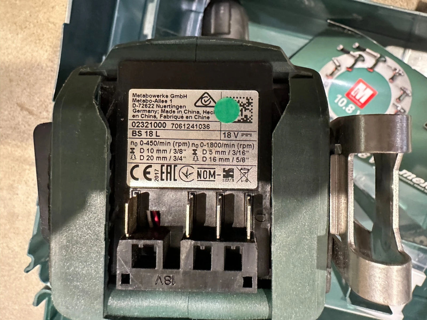 Metabo BS 18 L Akku-Bohrschrauber  Nr.59