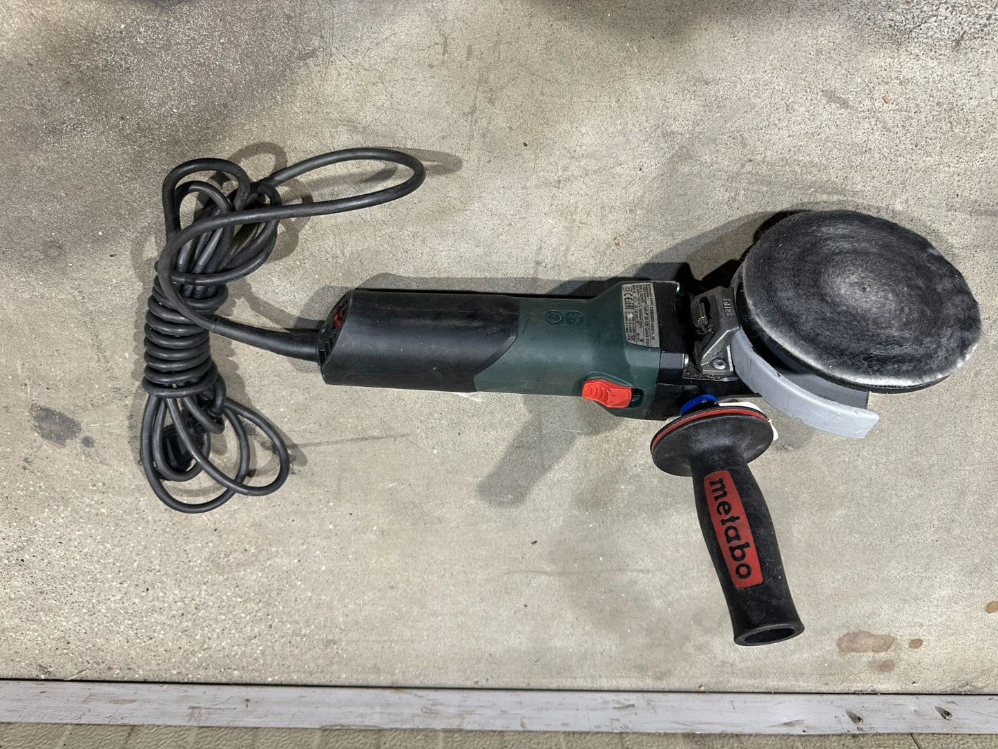 Metabo WEVF 10-125 QUICK INOX Flachkopf-Winkelschleifer Nr.89 4007430275677