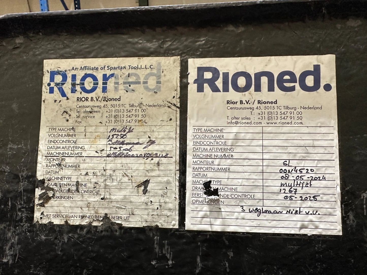 Rioned MultiJet Rohrreinigungsmaschine 150bar-100l/m Funkfernbedienung