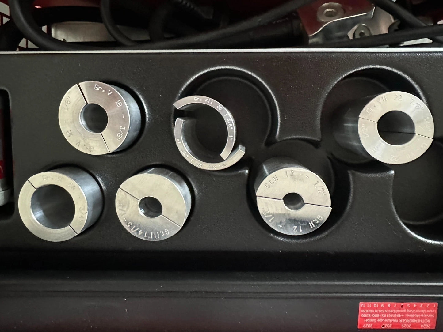 Rothenberger ROFROST TURBO II R290 Einfriergerät 1/4" inkl. 6 Reduziereinsätze 4004625470336