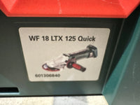 Metabo Akku-Flachkopf-Winkelschleifer WF 18 LTX 125 Quick Nr.16 4007430287182