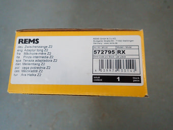 compare product 3/J Rems Pressbacke #572795 Zwischenzange Z2