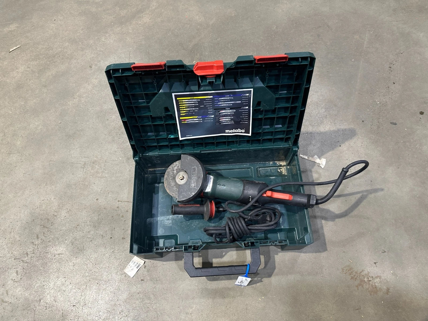 Metabo WEPBA 17-125 QUICK RT Winkelschleifer  Nr.129