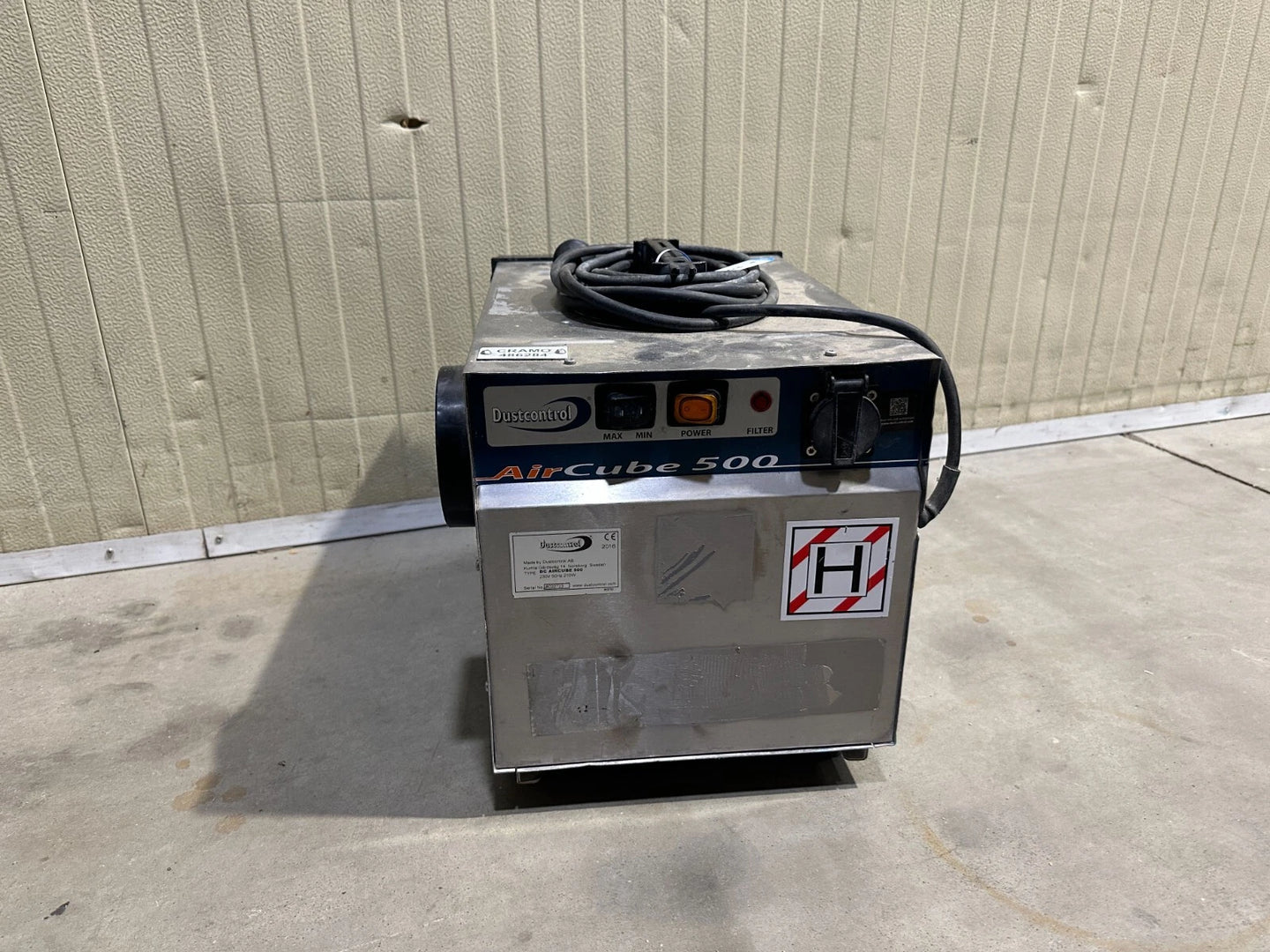 Dustcontrol Air Cube 500 Mobile Extraction Units Construction Air Purifiers