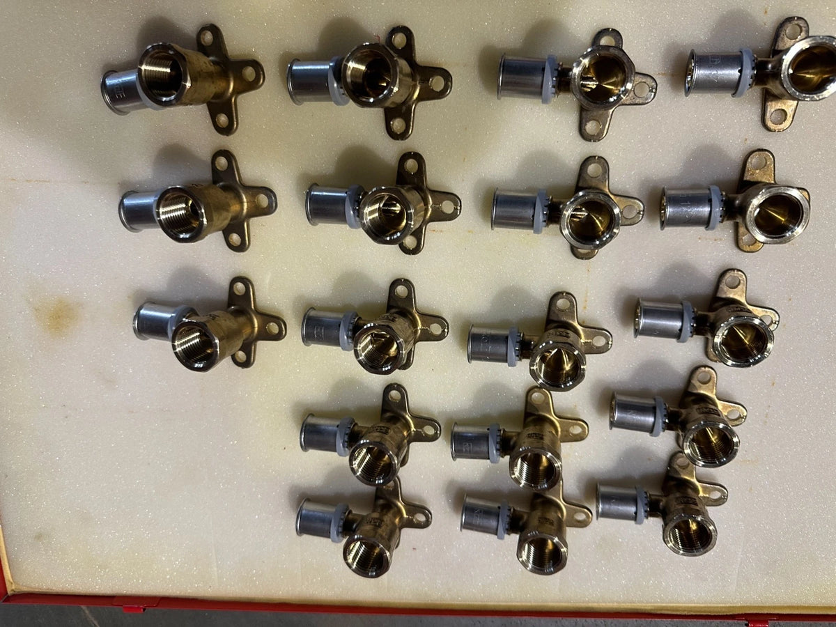 ROTH Pressbacken 17 20 26 mit Pressfittinge